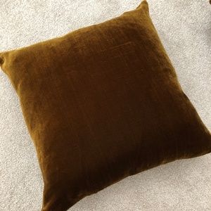 Heidi Merrick Gold Velvet Pillow